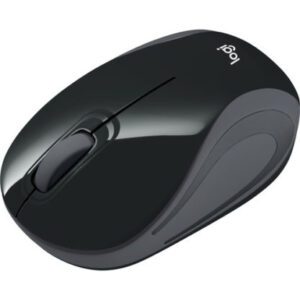 Logitech M187 Wireless Ultra Portable Mouse (Black)