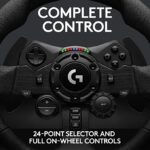 LOGITECH G923 Racing Wheel and Pedals - PC/PS - BLACK - USB - UK - Image 4