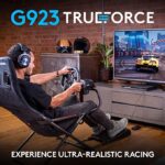 LOGITECH G923 Racing Wheel and Pedals - PC/PS - BLACK - USB - UK - Image 2