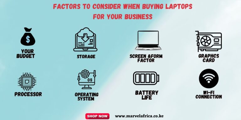What  to consider when buying laptops for your business.