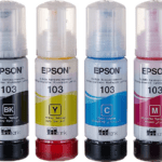 Epson Original Ink Cartridges Black ,Cyan, Magenta ,Yellow Pack of 4 (C13T00S64A)