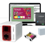 Evolis Zenius Classic duplex-Sided ID Card Printer (Fire Red) - Image 2