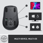 Logitech MX Anywhere 3 Wireless Mouse with Bluetooth Feature - Image 7