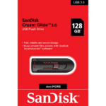 SanDisk Cruzer Glide 128GB 3.0 USB Flash Drive (SDCZ600-128G-G35)