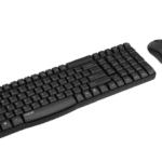 Rapoo Wireless Multimedia Keyboard & Optical Mouse Compact X1800s - BLACK - Image 2