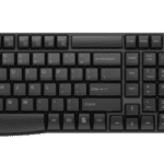 Rapoo Wireless Multimedia Keyboard & Optical Mouse Compact X1800s - BLACK - Image 3