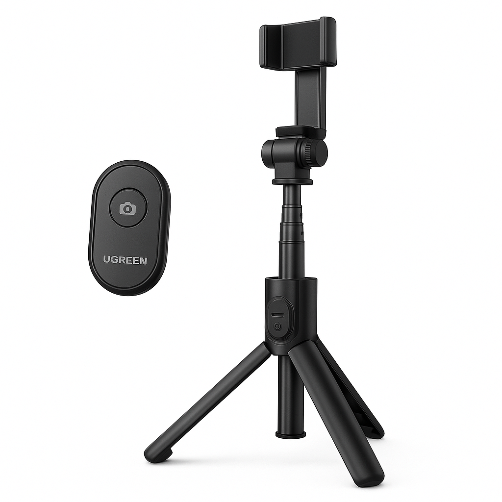 UGREEN Selfie Stick Tripod with Bluetooth Remote
