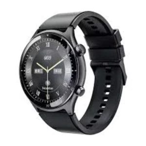 QCY Active GT Bluetooth Smartwatch, Black, Silver Gray