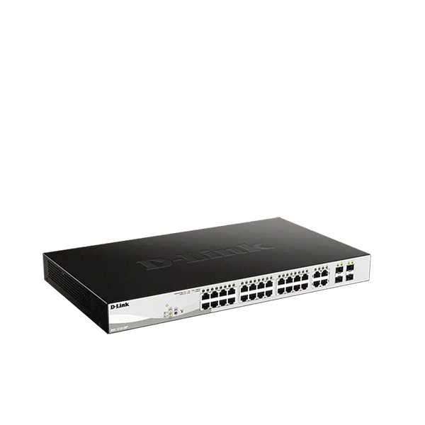 D-Link 24-Port Gigabit Smart Managed PoE Switch