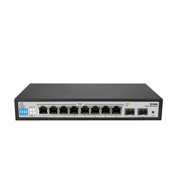 D-Link 8-Port Gigabit Smart Managed PoE Switch