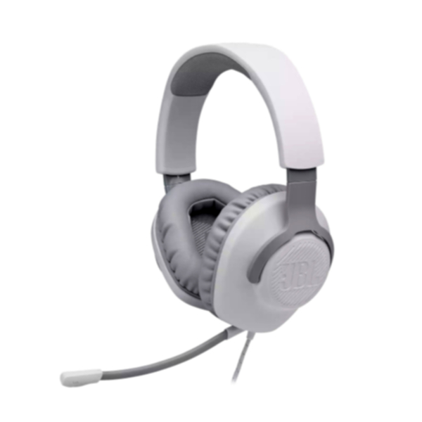 JBL Quantum 100 Wireless Over-Ear Gaming Headset (White)