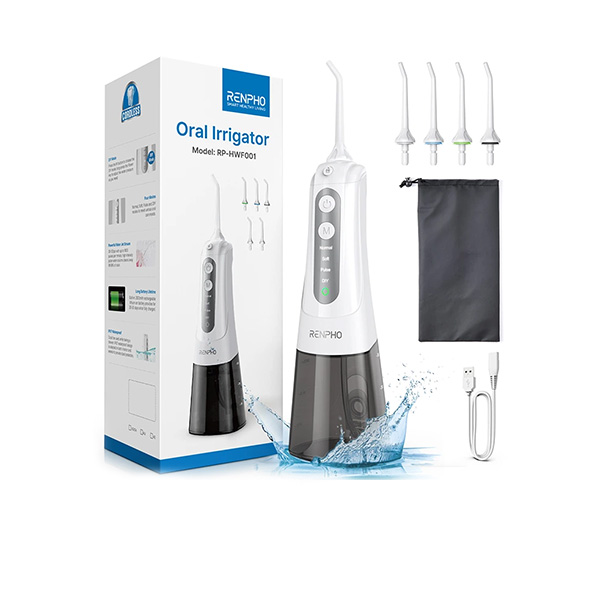 Renpho Cordless Irrigator for Teeth - Water Flosser